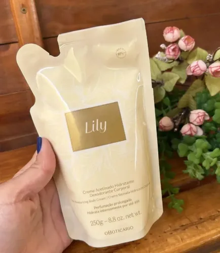 Refil Lily Creme Hidratante Acetinado 250g