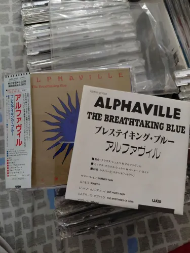CD Alphaville - The Breathtaking Blue (Japan edition)