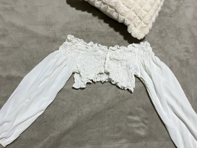 Cropped ciganinha reveillon
