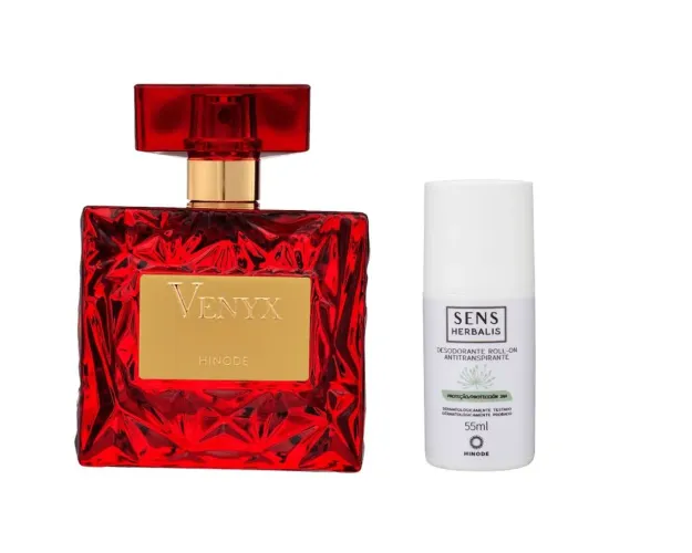 Perfume Venyx Hinode + Desodorante Sens Herbalis Hinode
