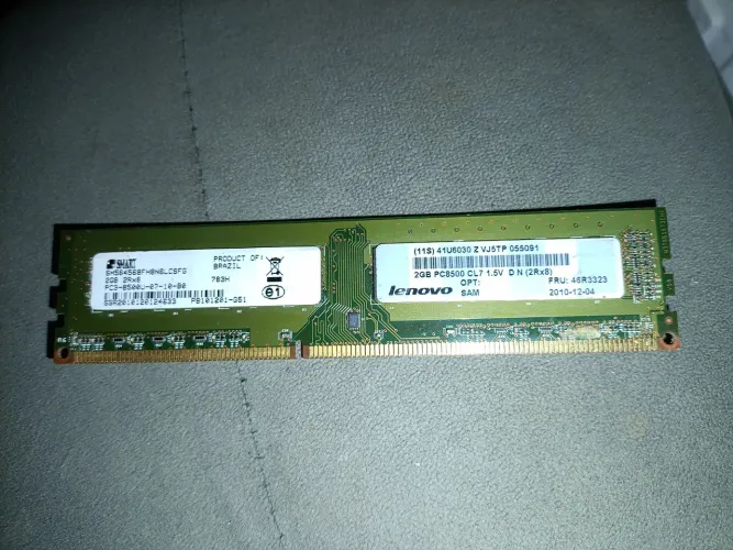 Memória RAM 2GB DDR3 Lenovo PC8500