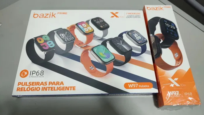 PROMOÇÃO RELÂMPAGO! PRA LEVAR LOGO! Smartwatch Bazik Prime Cosmos Series W97 Pro Max