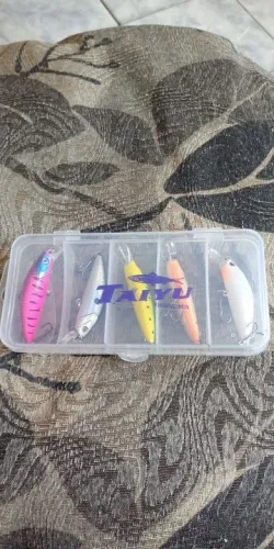 Kit de 5 isca artificial de pesca 
