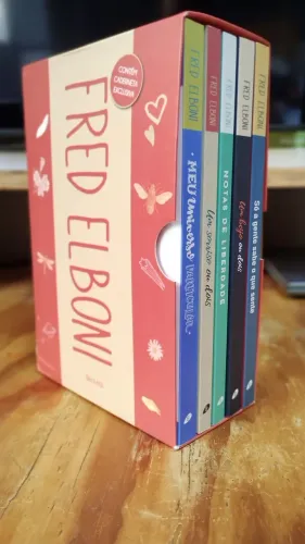 Fred Elboni - pack com 5 livros