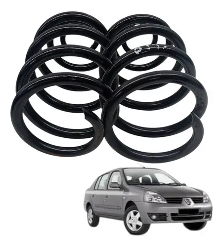 Par Mola Traseira Renault Clio 1.0  2004 2005 2006
