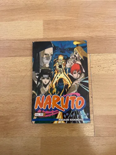 Manga Naruto 1ª edição Volume 55