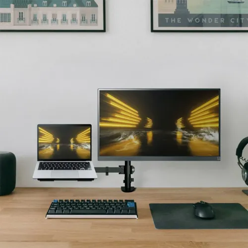 Suporte para monitor e notebook articulado