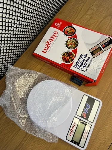 Balança Digital de Cozinha Fitness Dieta