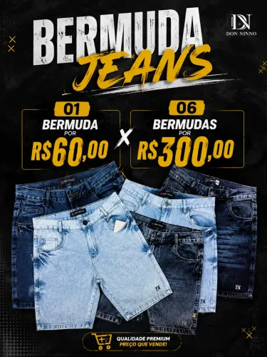 Bermuda jeans 