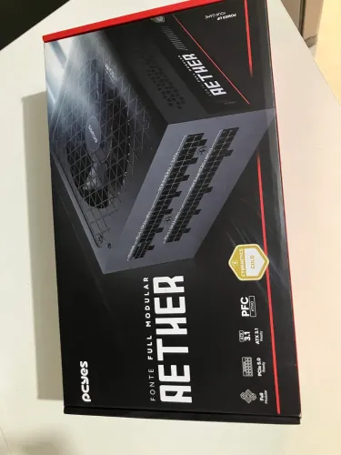 Fonte PCYes Aether 750W Modular 80 Gold nova