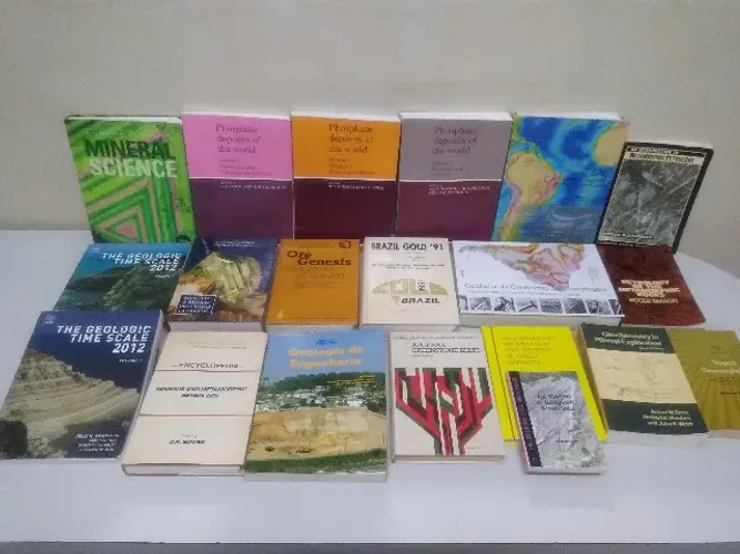 Livros de Geologia.Graduação e Pós.20 Edições Português e Inglês (Entrega em Seu Endereço)