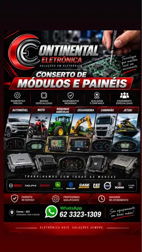 módulos e painel