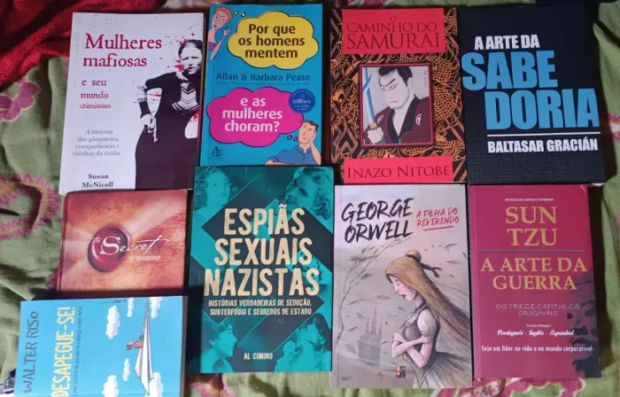 KIT COM 9 LIVROS NOVOS