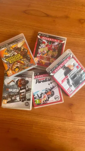 Jogos de ps3 originais com manual