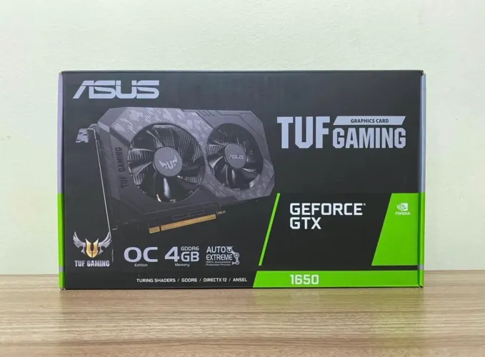GTX 1650 Asus TUF Gaming OC