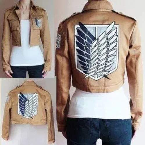Jaqueta Cosplay Shingeki No Kyojin Attack on Titan