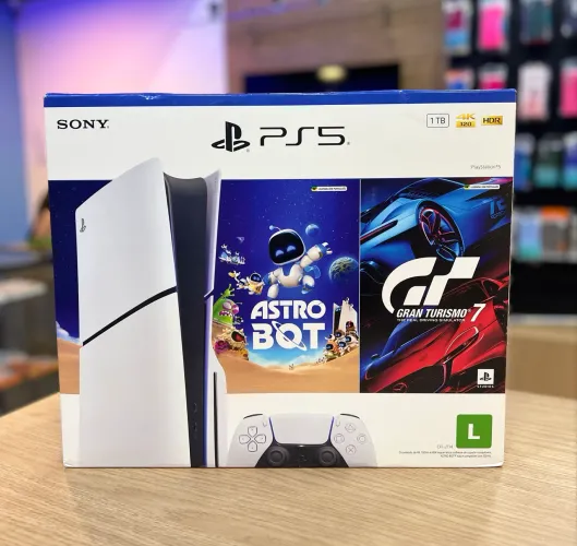 PS5 slim mídia física lacrado 