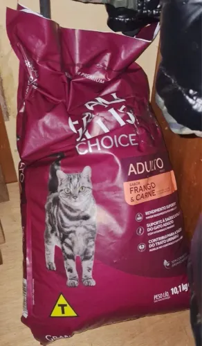 Ração Gato adulto Gran plus choice 10kg com trato urinário.