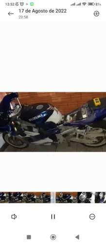 Vendo moto Suzuki gsxr 1100 ano 98/99