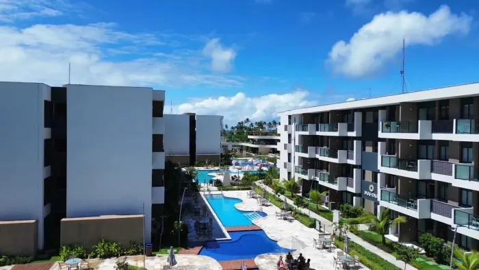 Studio 28m em muro alto com área de lazer de resort, empreendimento já rentabilizando