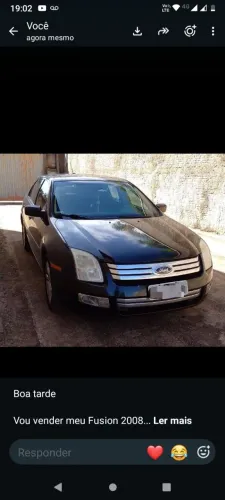 Ford Fusion SEL 2.3 16V 162cv Aut. 2008