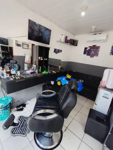 Bancada para barbearia obs!!! São 2 Bancadas com espelho