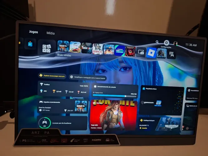 Tela Arzopa Z3FC 2.5k 180hz