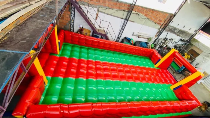 Aluguel de futebol de sabao