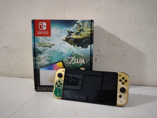 nintendo switch oled zelda edition