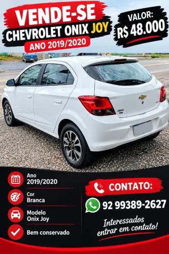 Chevrolet Onix JOY HATCH 1.0 8V FLEX MEC. 4P 2019