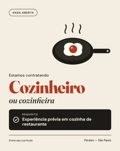 Cozinheiro