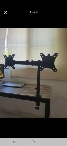 Suporte Para 2 Monitores GT Articulado 10"-27"
