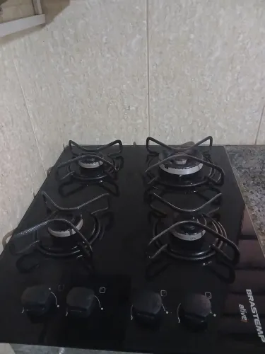 Cooktop 4 bocas brastemp
