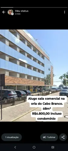 alugo sala comercial cabo Branco