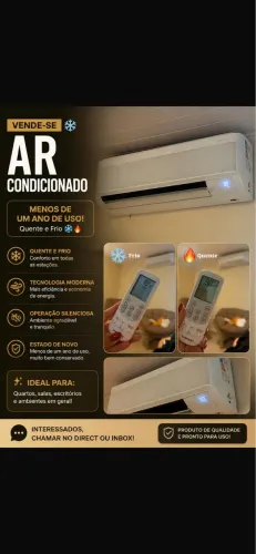 Ar condicionado Samsung. Pronto para uso.