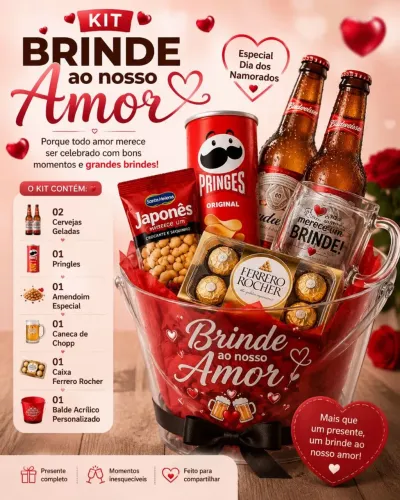 Kit dia dos namorados