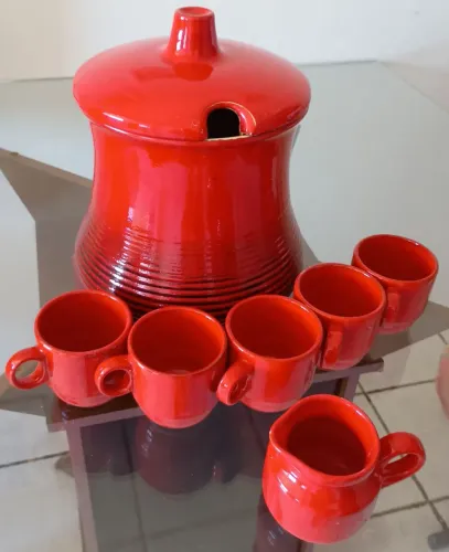Conjunto de cerâmica alemã
