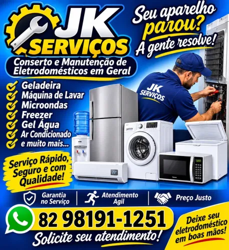 Jk manutenção e serviços
