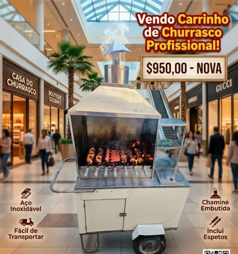 CARRINHO CHURRASQUEIRA