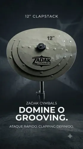 CLAPSTACK 12" Zadak Cymbals