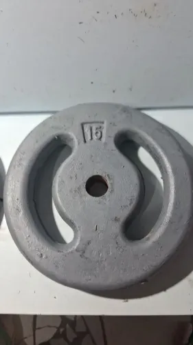 Vende_se 2 anilhas de 15kg cada