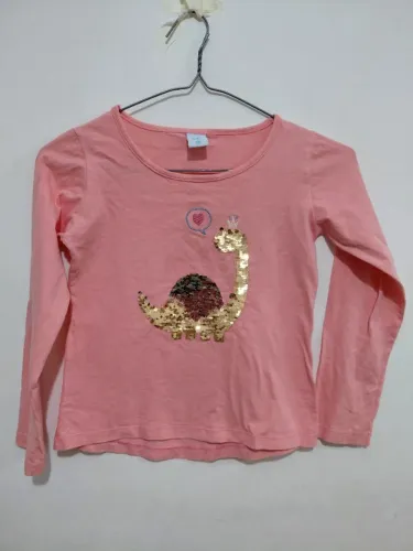 Camiseta Manga Comprida Tam 10