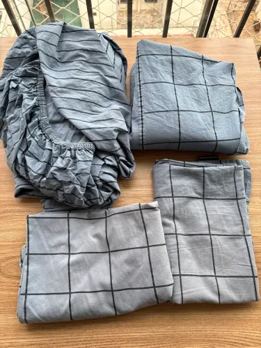 Kit de Lençóis Casal - Completo com Fronhas e Lençol com Elástico