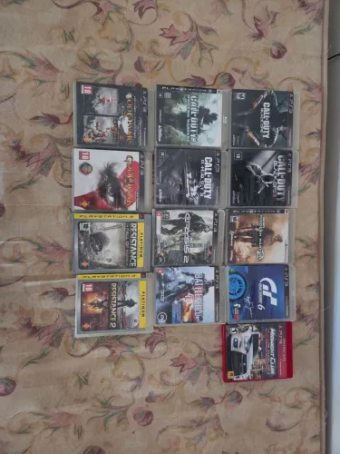 Lote jogos ps3
