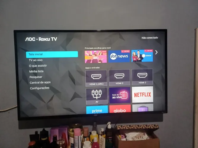 Tv 43" Roku AOC