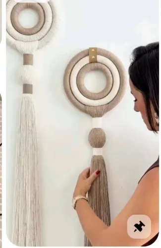 Decoração de parede artesanal fabricada em Trancoso Bahia 
