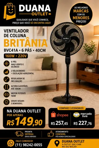 VENTILADOR TORRE (DUANA OUTLET)