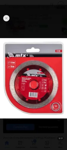 Disco de Corte Diamantado (MTX)