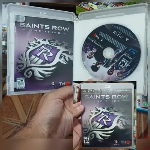 Jogo Saints row the third - Playstation 3
