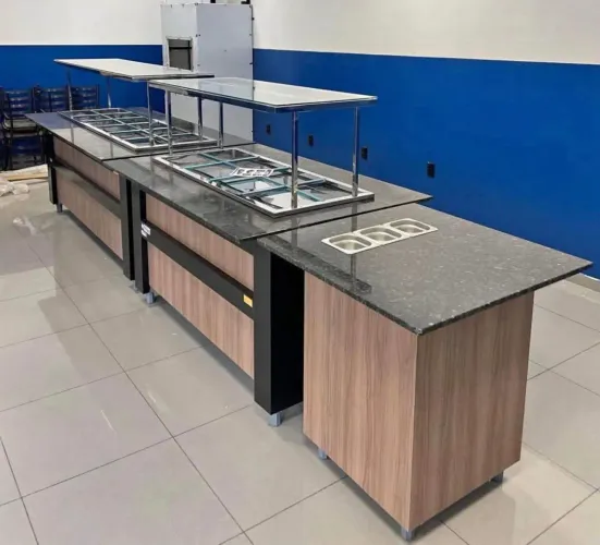 VENDO BUFFET TOP DE 12 CUBAS QUENTE E 8 CUBAS FRIAS!!